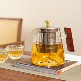 RORA Glass Teapot   Glass Kettle Glass