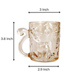 Cat Glass Cup Cartoon Coffee Mug Cute Teacup