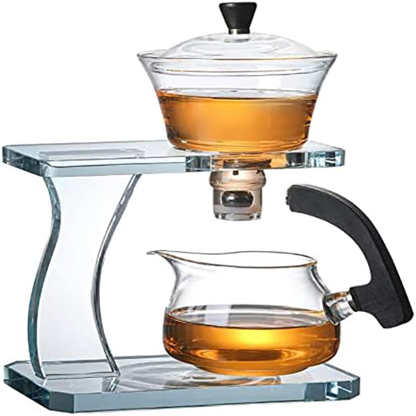 RORA LAZY KUNGFU GLASS TEA SET MAGNETIC WATER DIVERSION – RORA TEAPOT