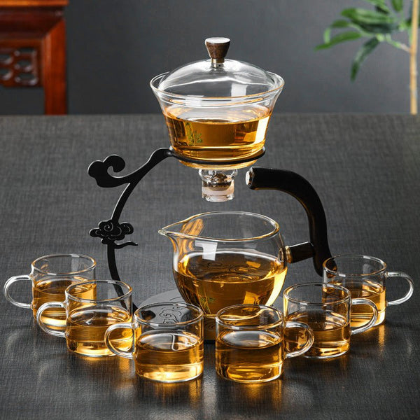 Frog Teapot Set with magnet Unique Glass Teapot Chinese Style Househol –  acacuss
