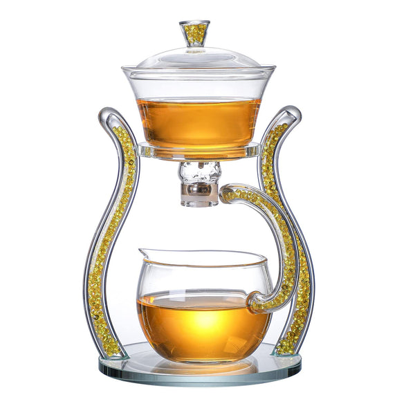 RORA Magnetic Water Diversion Automatic Tea Maker Lazy Teapot Set – RORA  TEAPOT